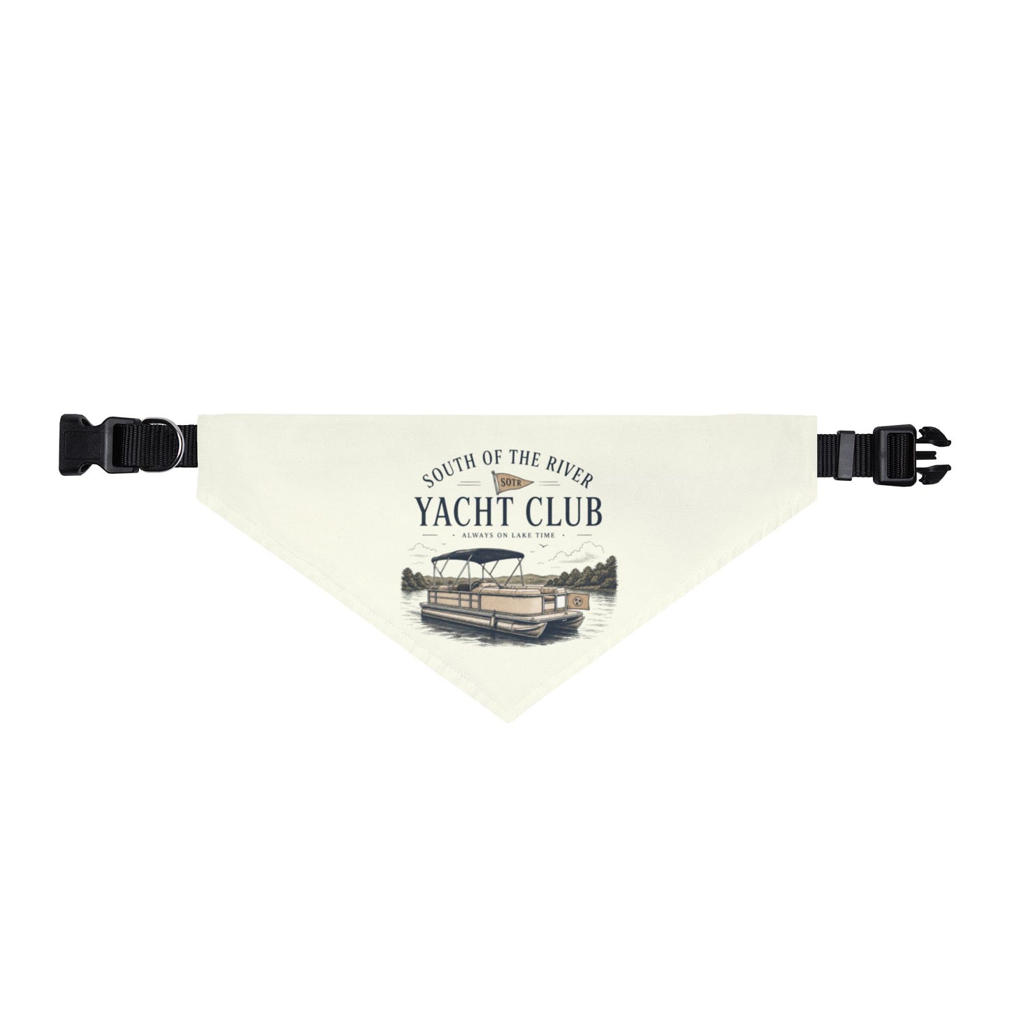 SOTR Yacht Club Clip-on Pet Bandana