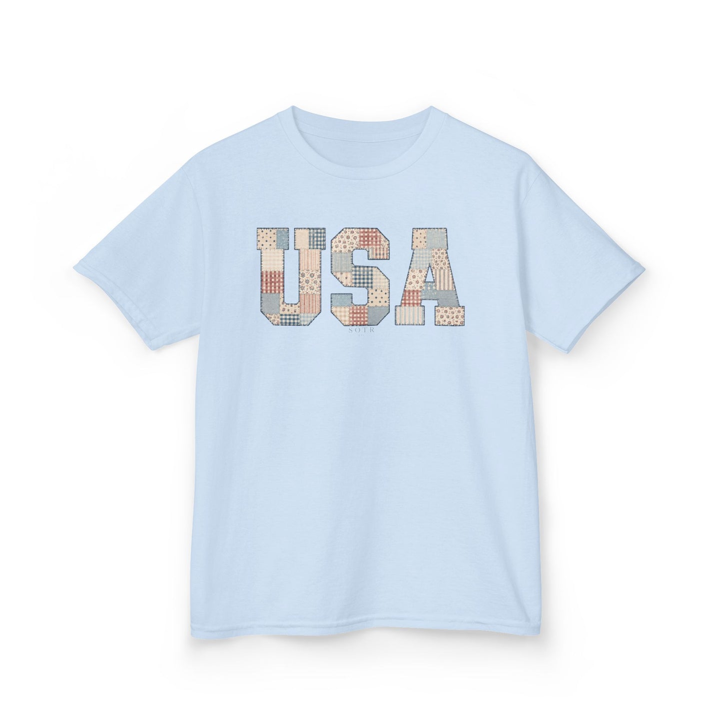 USA Patchwork Kids T