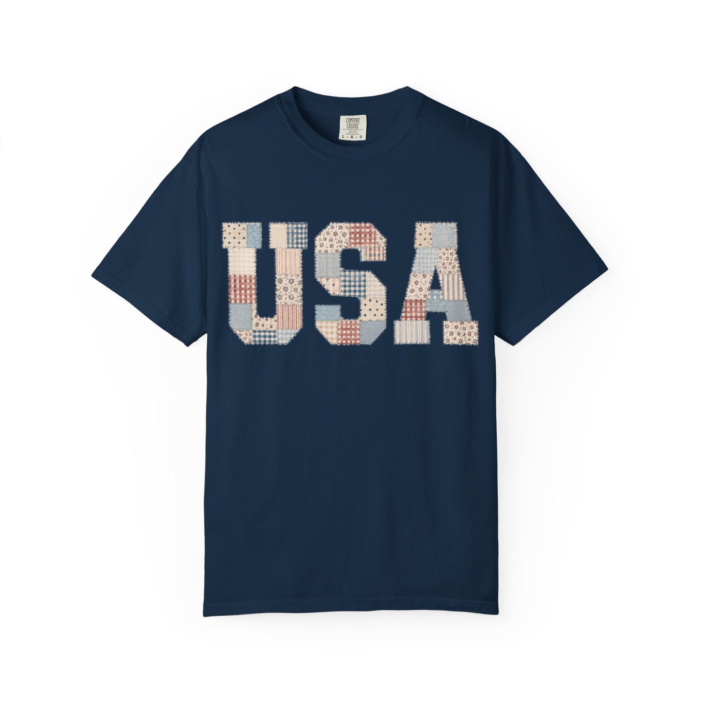 USA Patchwork Adult T