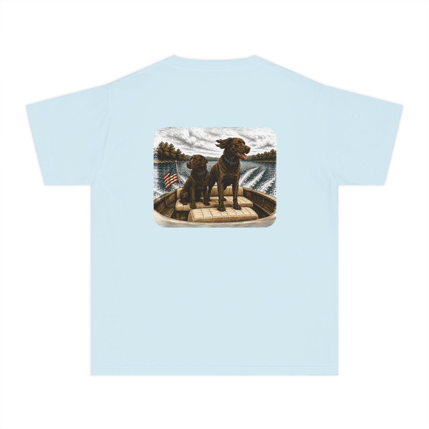 Boat Dogs Kids T