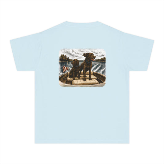 Boat Dogs Kids T