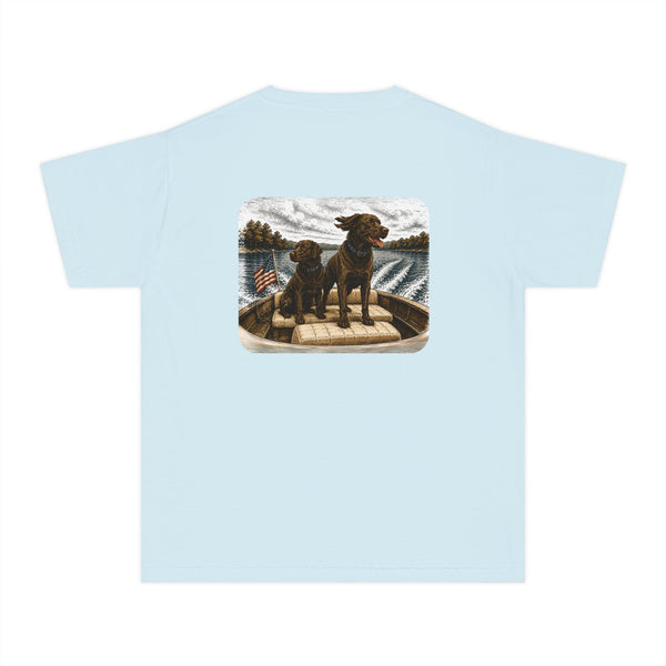 Boat Dogs Kids T