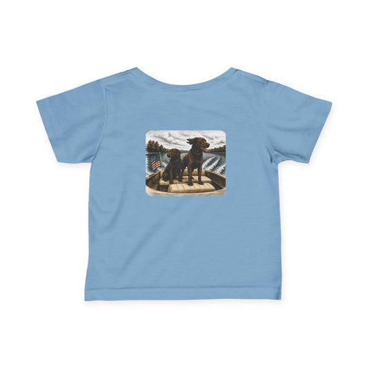 Boat Dogs Baby T