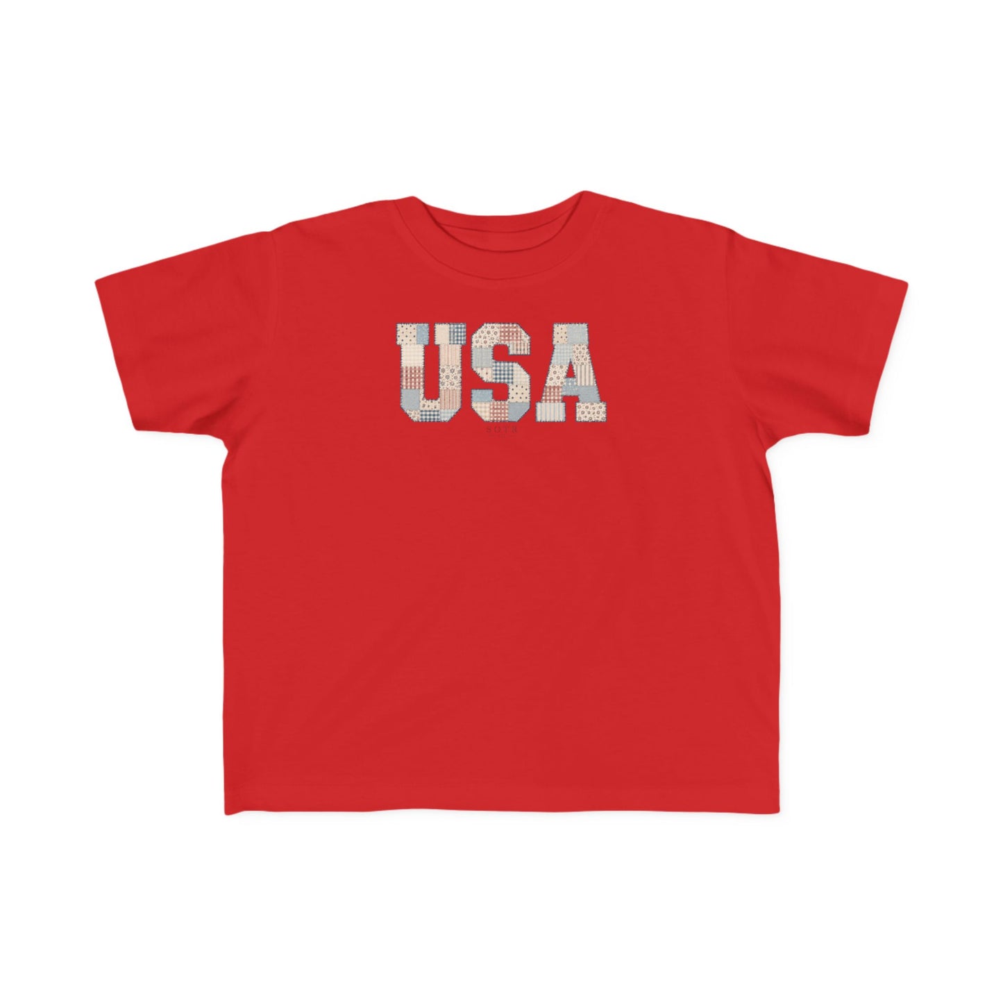 USA Patchwork Toddler T