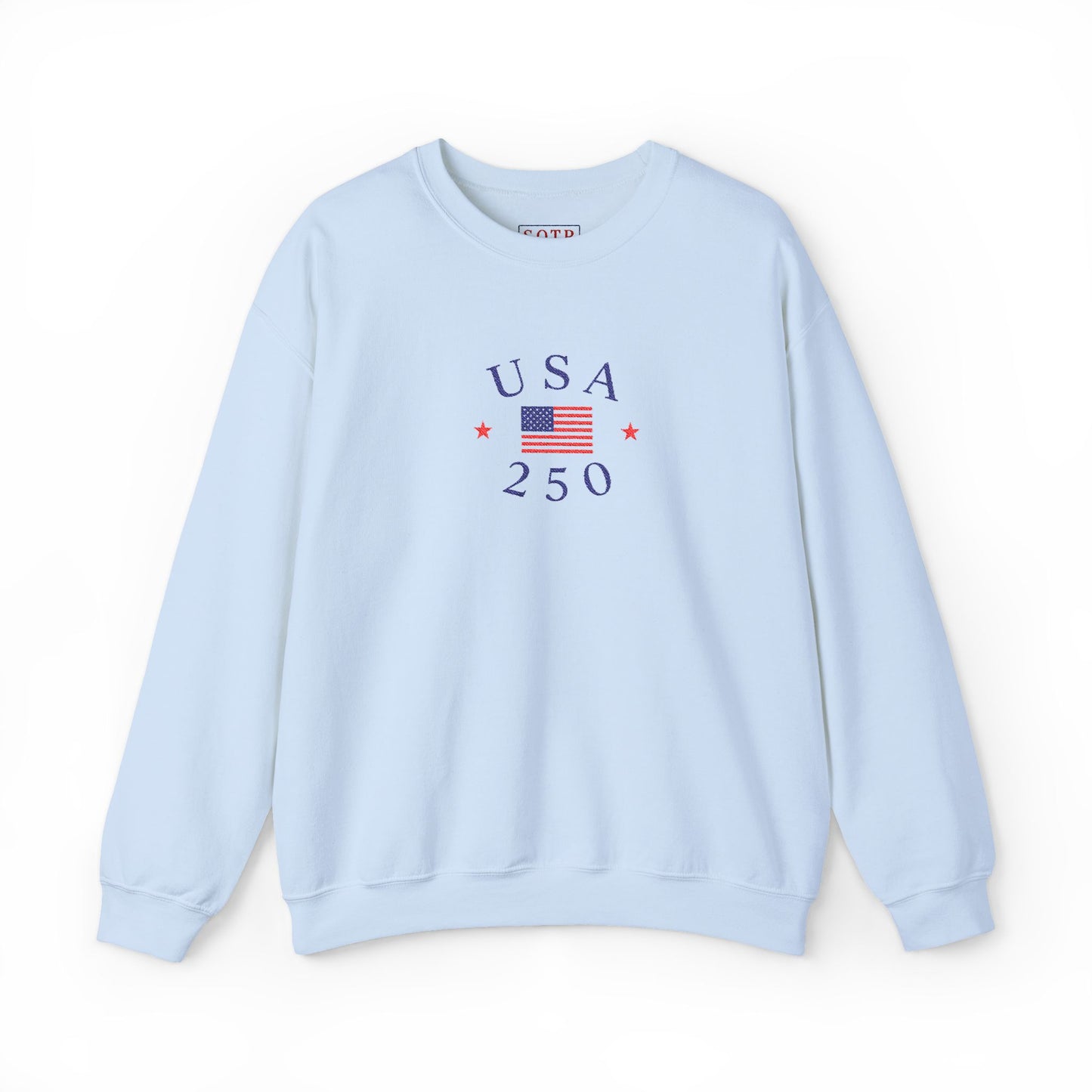 USA 250 Adult Embroidered Sweatshirt