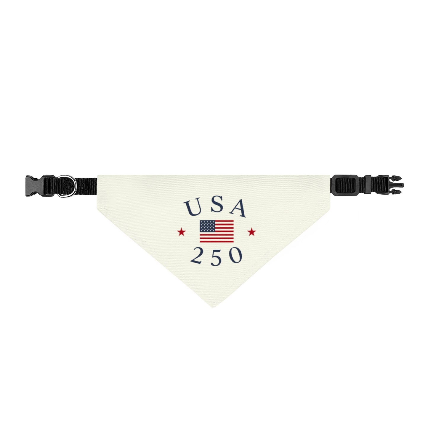 USA 250 Clip On Pet Bandana