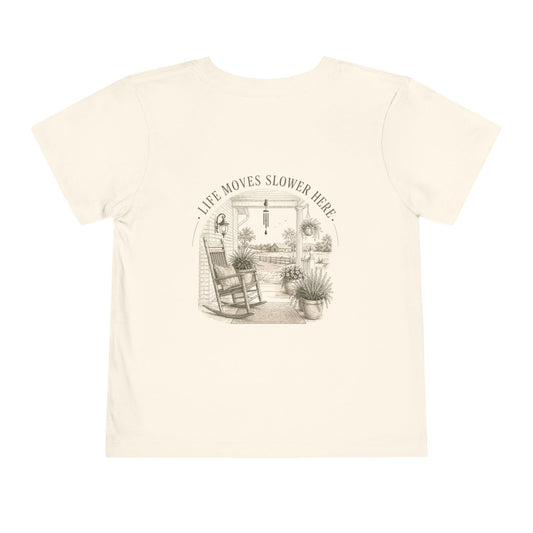 SOTR Life Moves Slower Here Toddler T