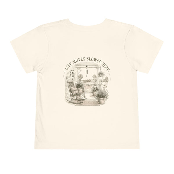 SOTR Life Moves Slower Here Toddler T