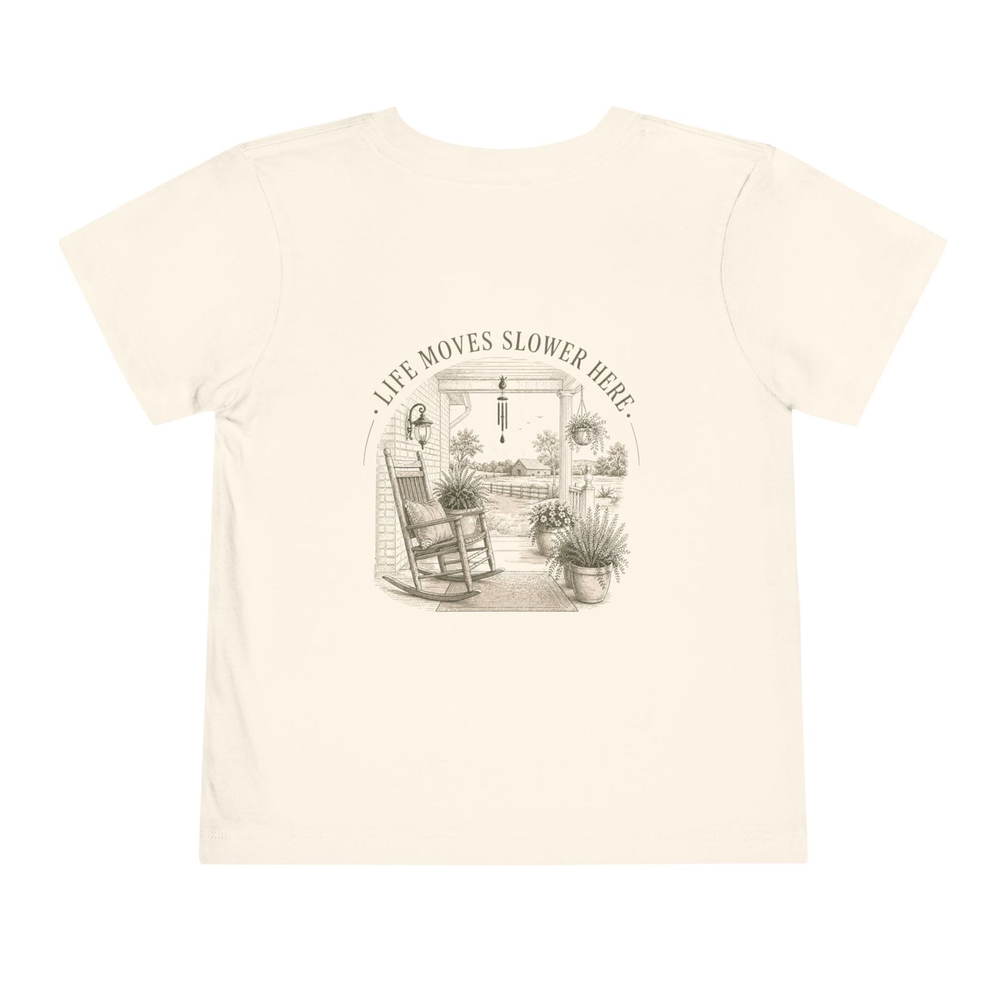 SOTR Life Moves Slower Here Toddler T