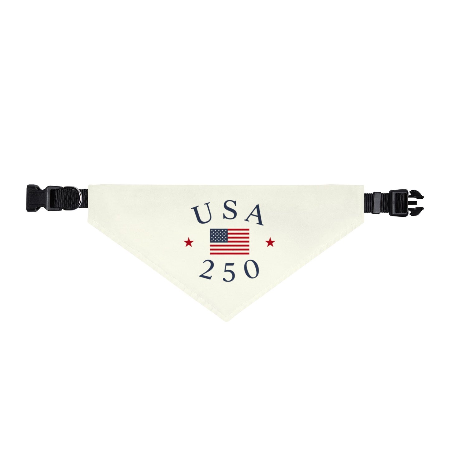 USA 250 Clip On Pet Bandana