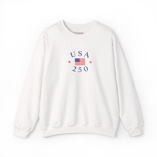 USA 250 Adult Embroidered Sweatshirt