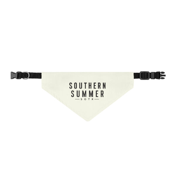 Southern Summer Clip-on Pet Bandana