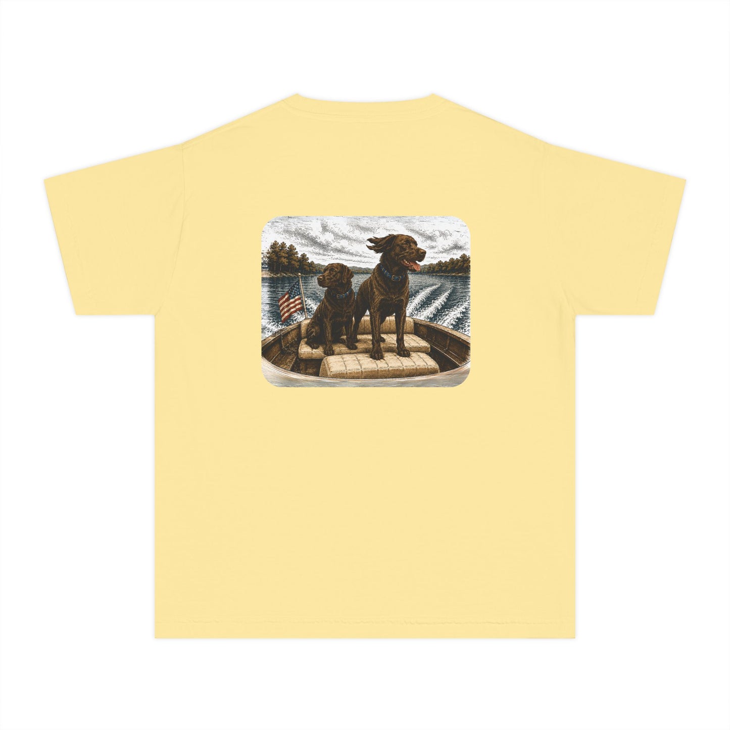 Boat Dogs Kids T