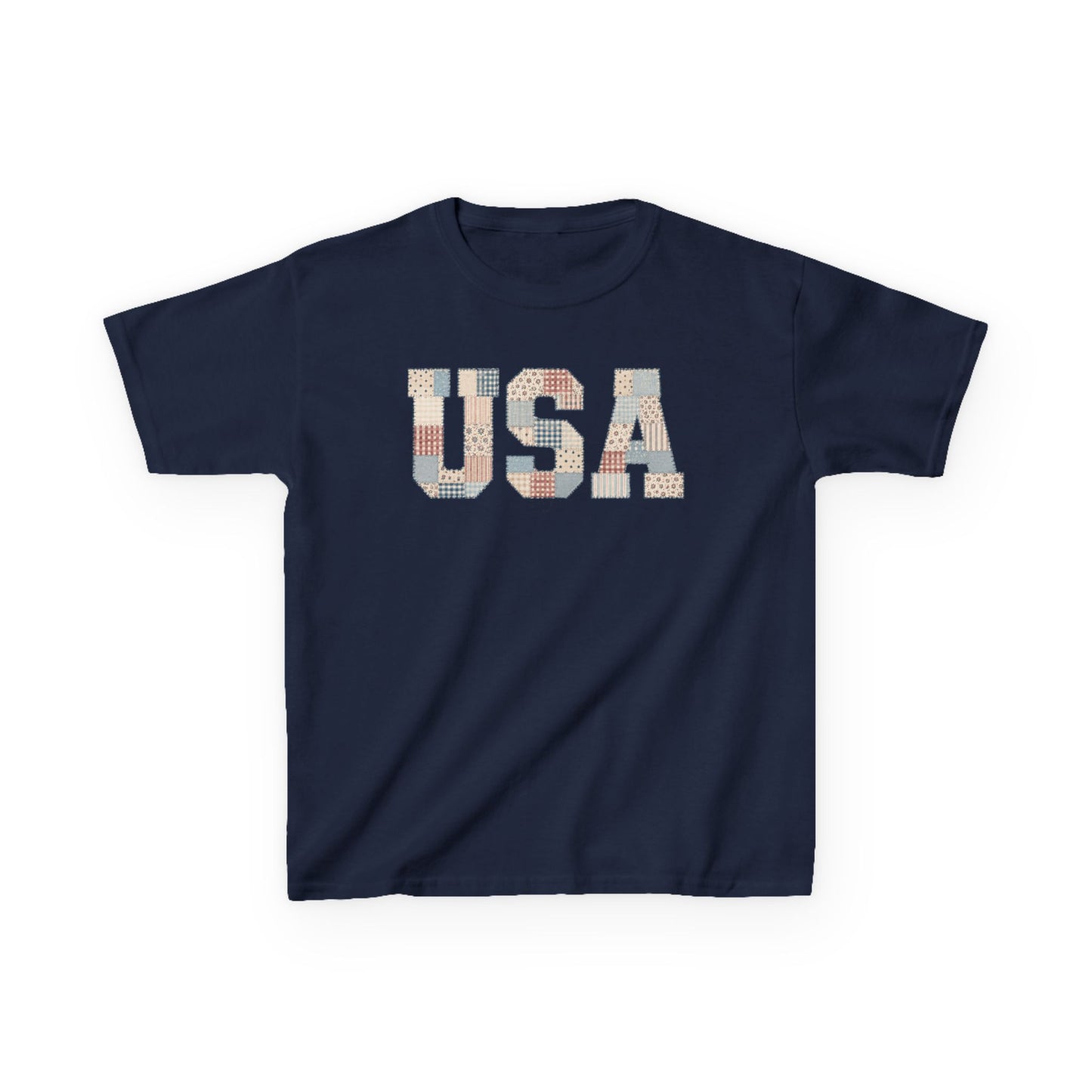 USA Patchwork Kids T