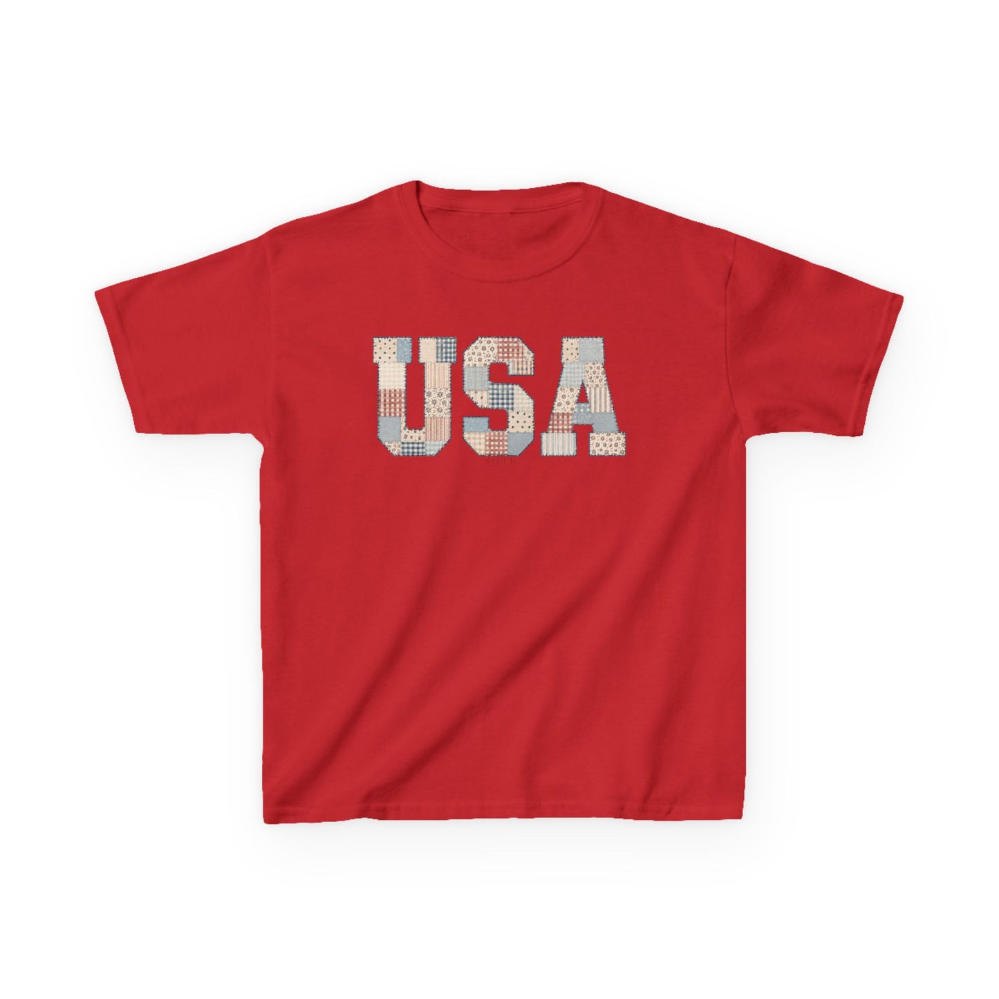USA Patchwork Kids T