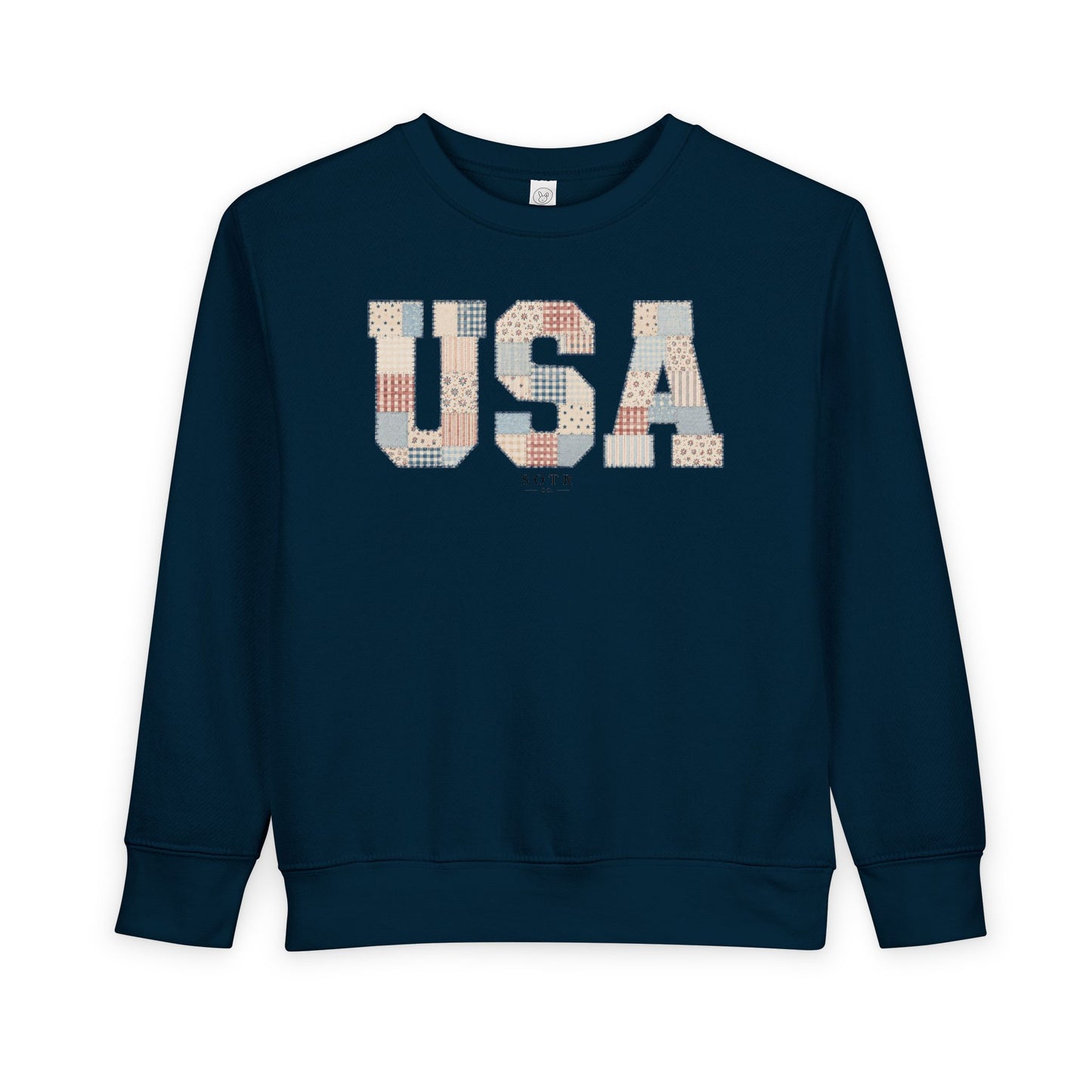 USA Patchwork Toddler Sweatshirt