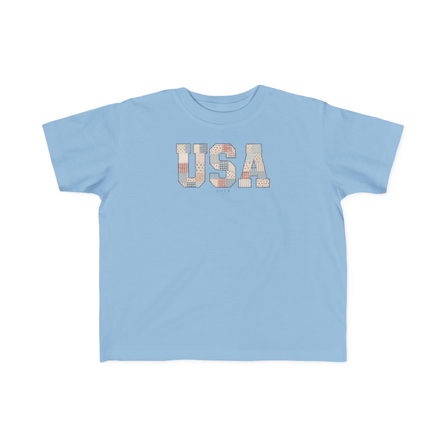 USA Patchwork Toddler T