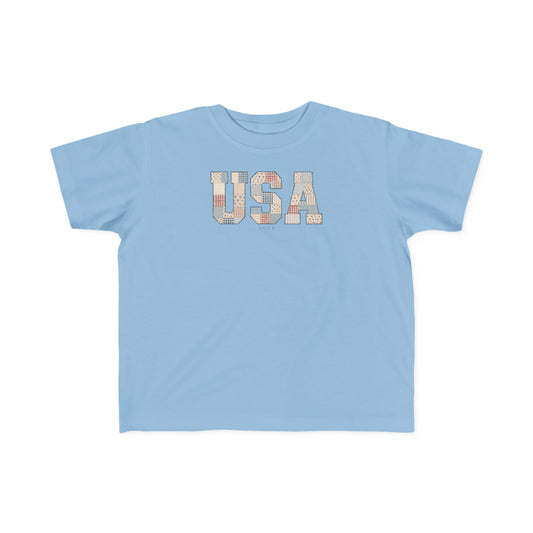 USA Patchwork Toddler T